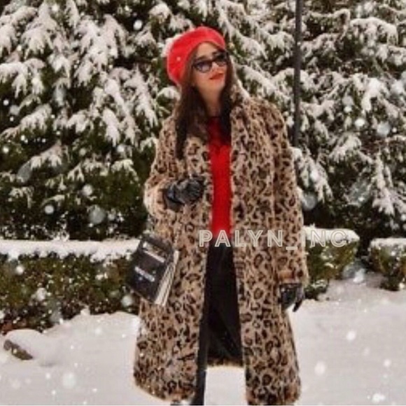 Zara Leopard Faux Fur Jacket - Picture 4 of 16